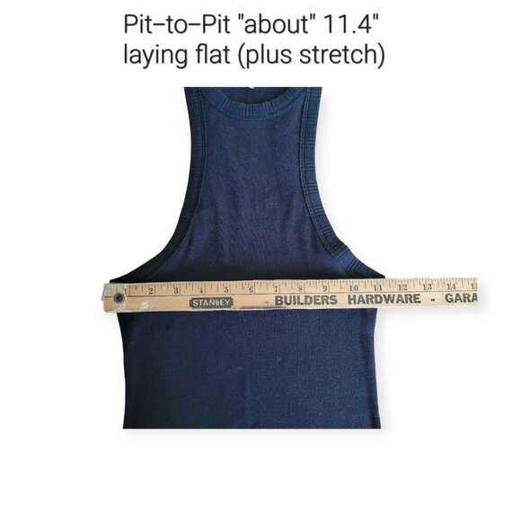 Free People Form-Fitting Ribbed Tank Top S - Picture 7 of 10